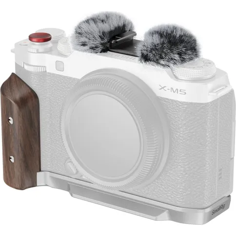 SmallRig-5261-L-Shape-Mount-Plate-with-Wooden-Handle-for-Fujifilm-X-M5-zilver_1.JPG