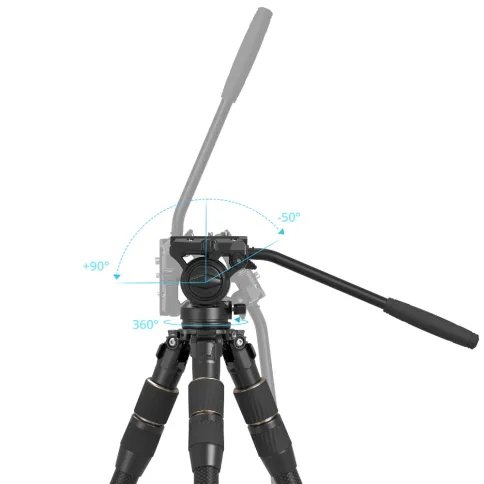 SmallRig 4643 FT-S303 Carbon Fiber Tripod Kit with head_4.webp
