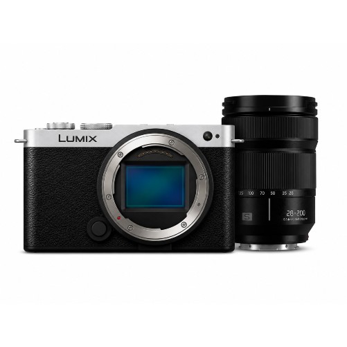 Panasonic Lumix S9 Gehäuse Silber/Schwarz + Lumix S 28-200mm f/4-7.1 MACRO