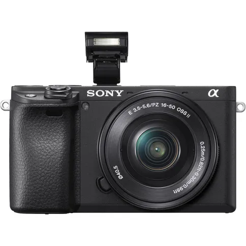 Sony A6400 Gehäuse Schwarz + 16-50mm F/3.5-5.6 PZ OSS II