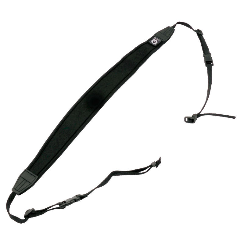 Caruba Camera Neckstrap - extra lang + Schnellverschluss (schwarz)