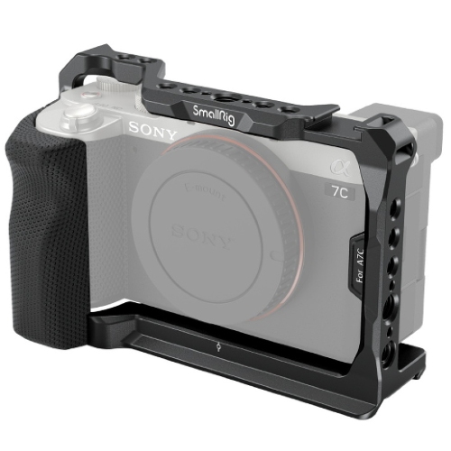 SmallRig Cage, Kamerakäfig, mit seitlichem Griff für die Kamera A7C von Sony