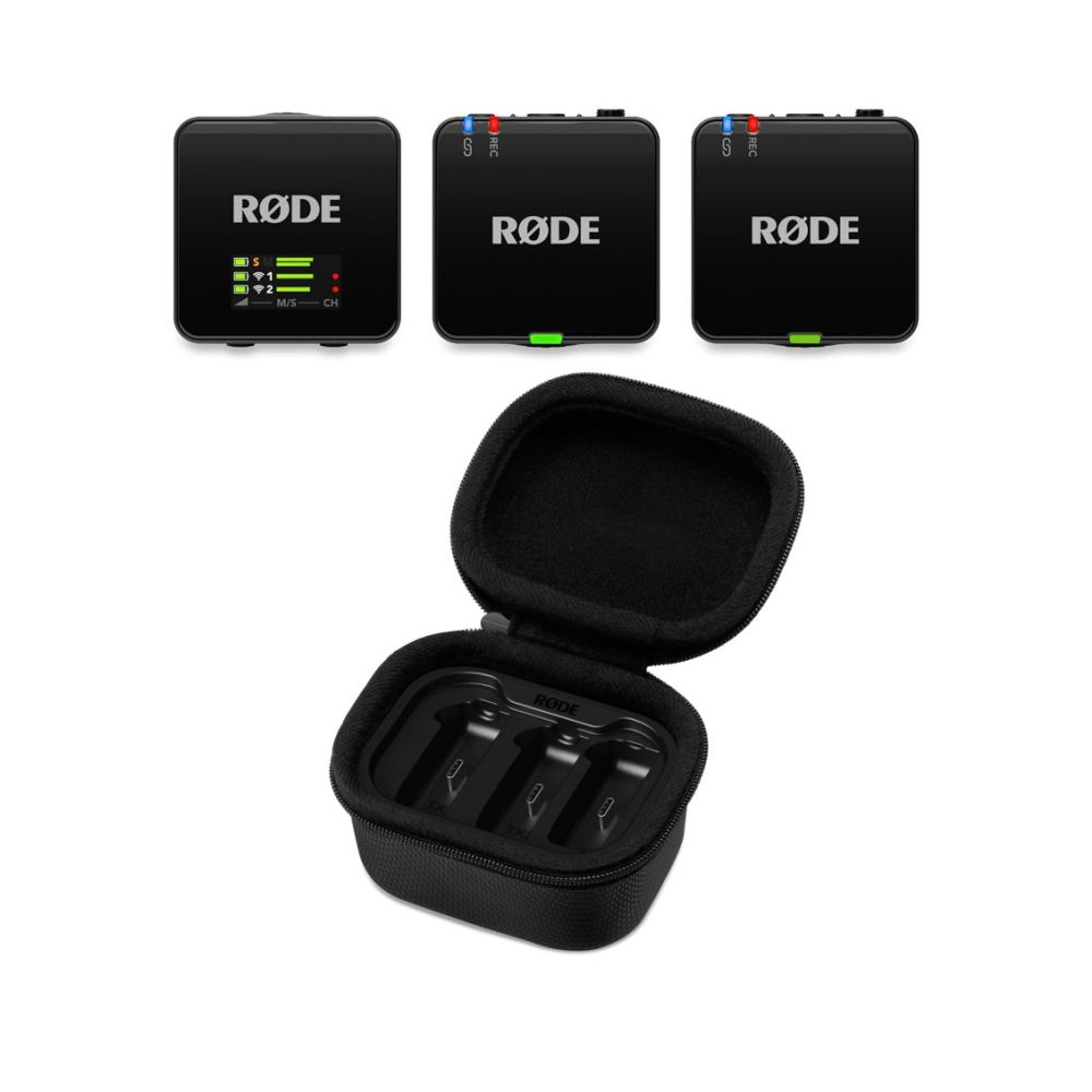 Red Wireless GO III + Ladetasche+