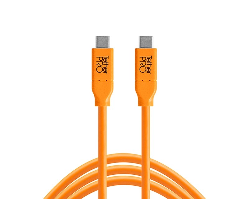 Tether Tools TetherPro USB-C zu USB-C 90cm orange