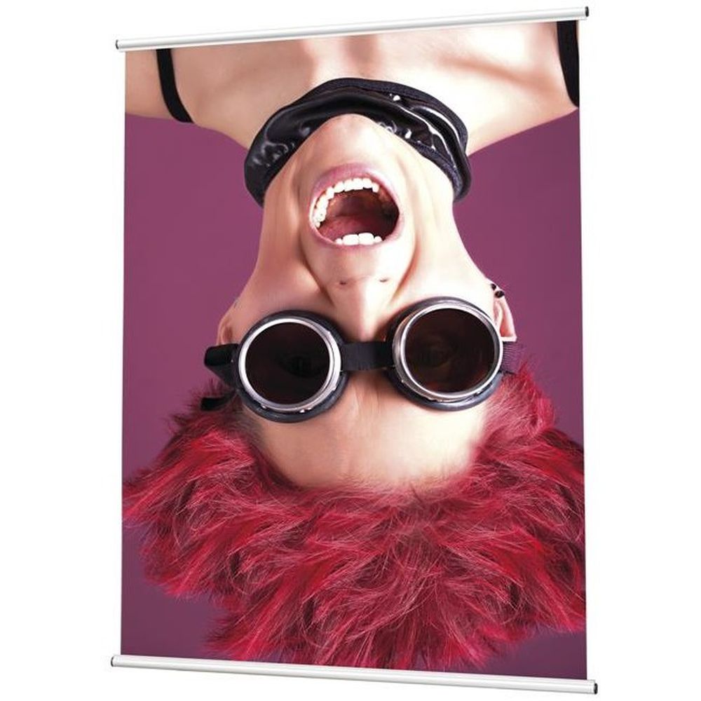 Posteraufhänger 30 cm silber