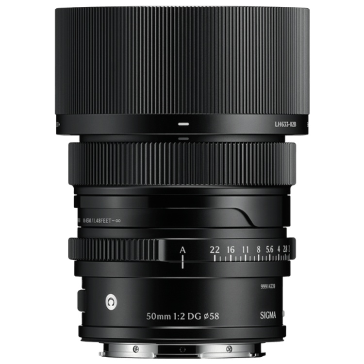 SIGMA 50mm f/2 DG Contemporary Sony E-Mount - Schwarz