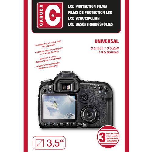 Caruba LCD Cover 3,5" 3 Stück