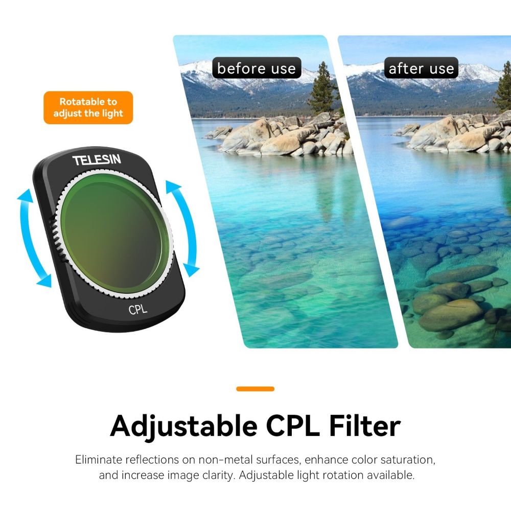 Telesin CPL-Filter für DJI Osmo Pocket 3