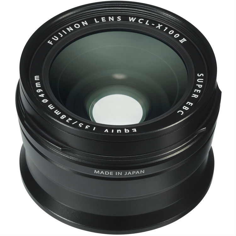 Fujifilm WCL-X100 II Wide Conversion Lens schwarz