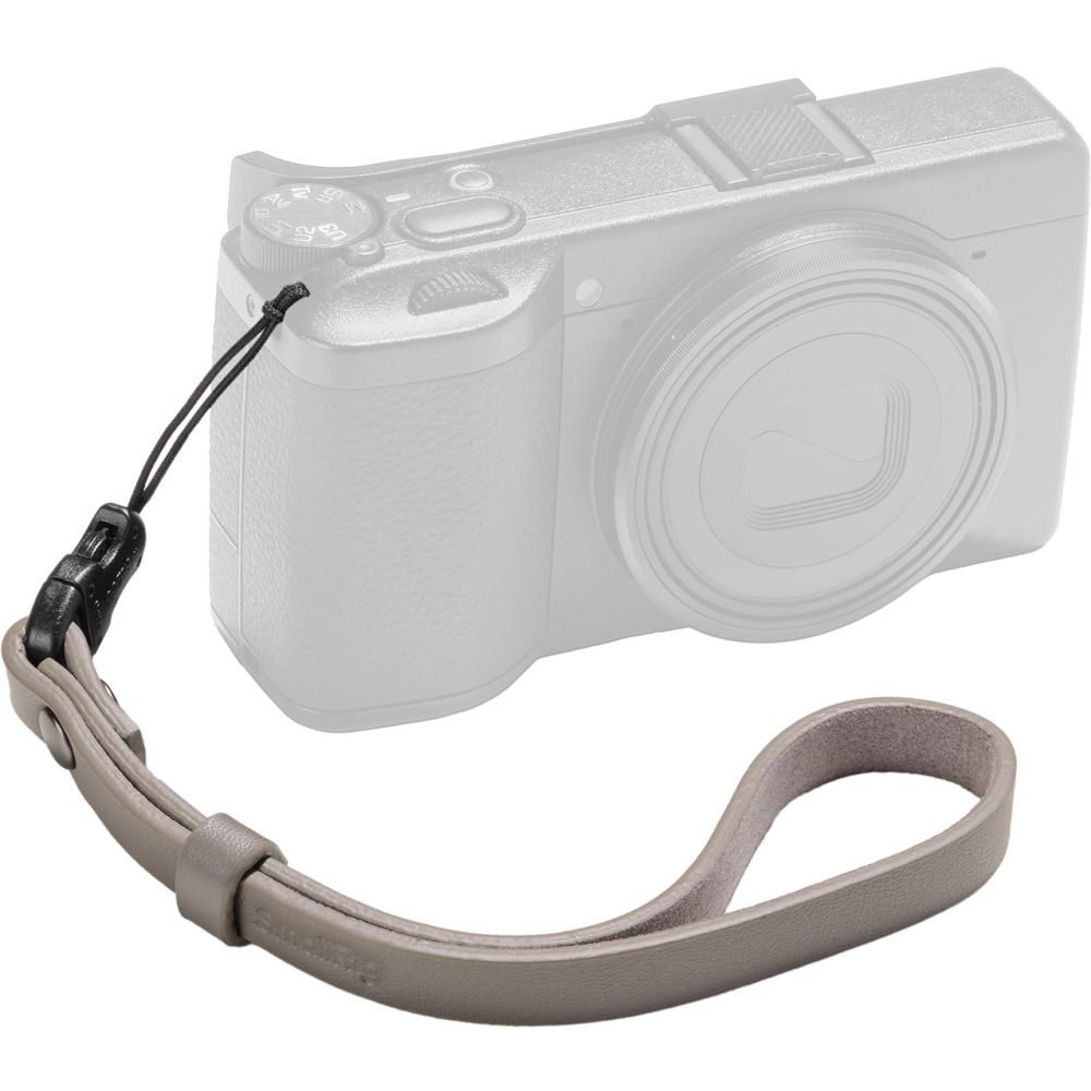 SmallRig 5682 Schnellverschluss-Handgelenkschlaufe für Ricoh GR-Serie, Grau