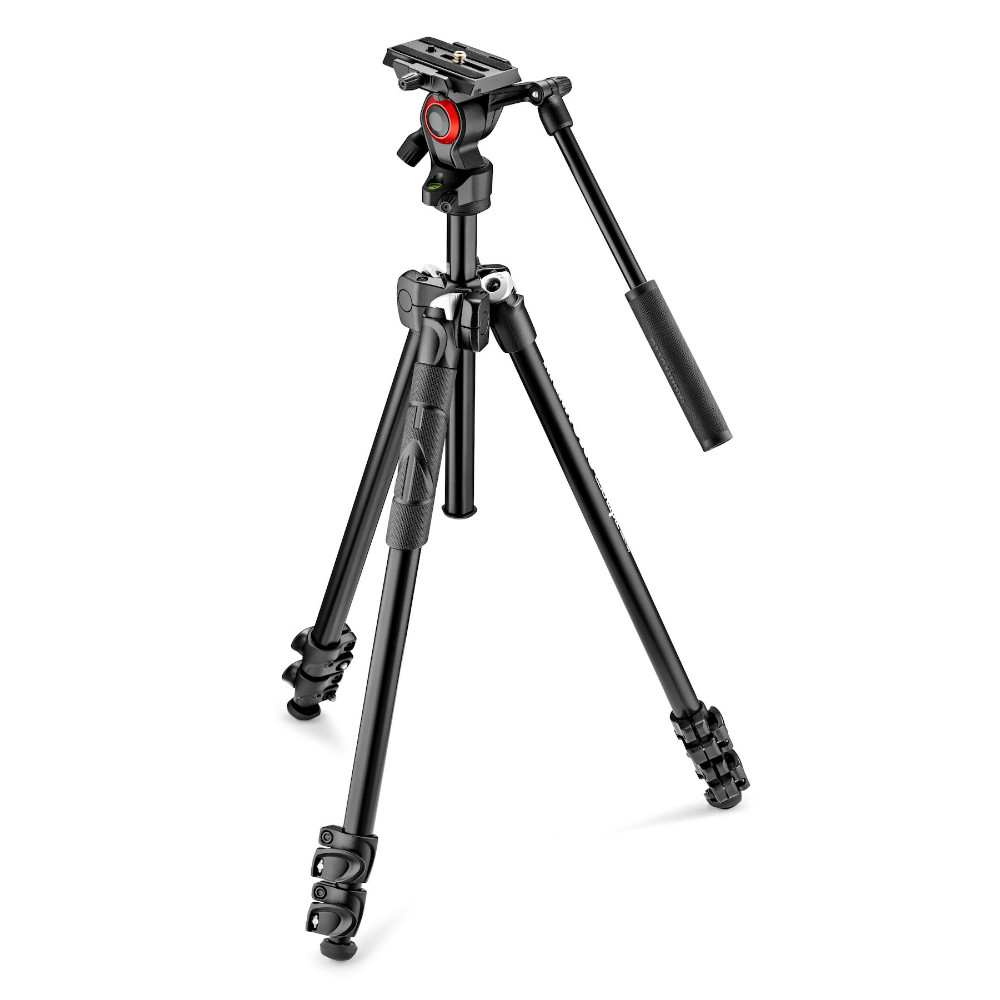 Manfrotto MK290LTA3-V Light Video Stativ incl. Live Fluid Head