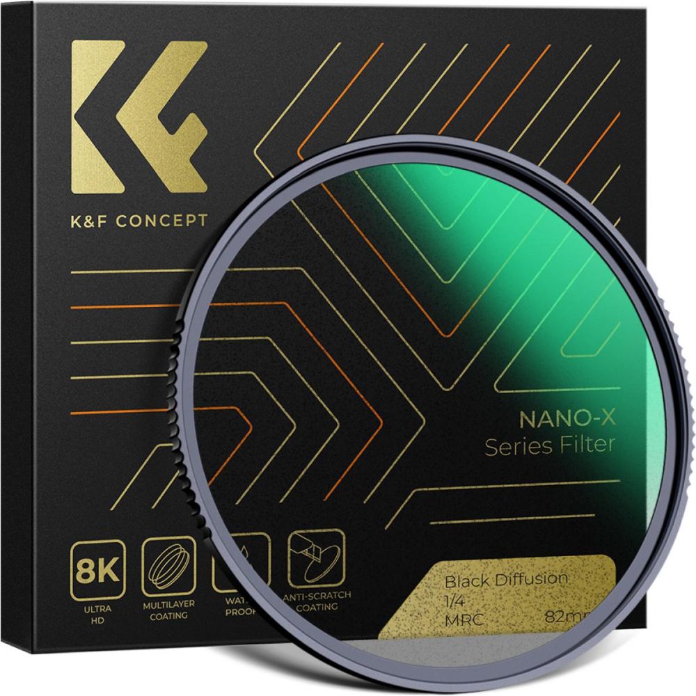 K&F Concept 1/4 Black Mist Filter Nano X - 82 mm