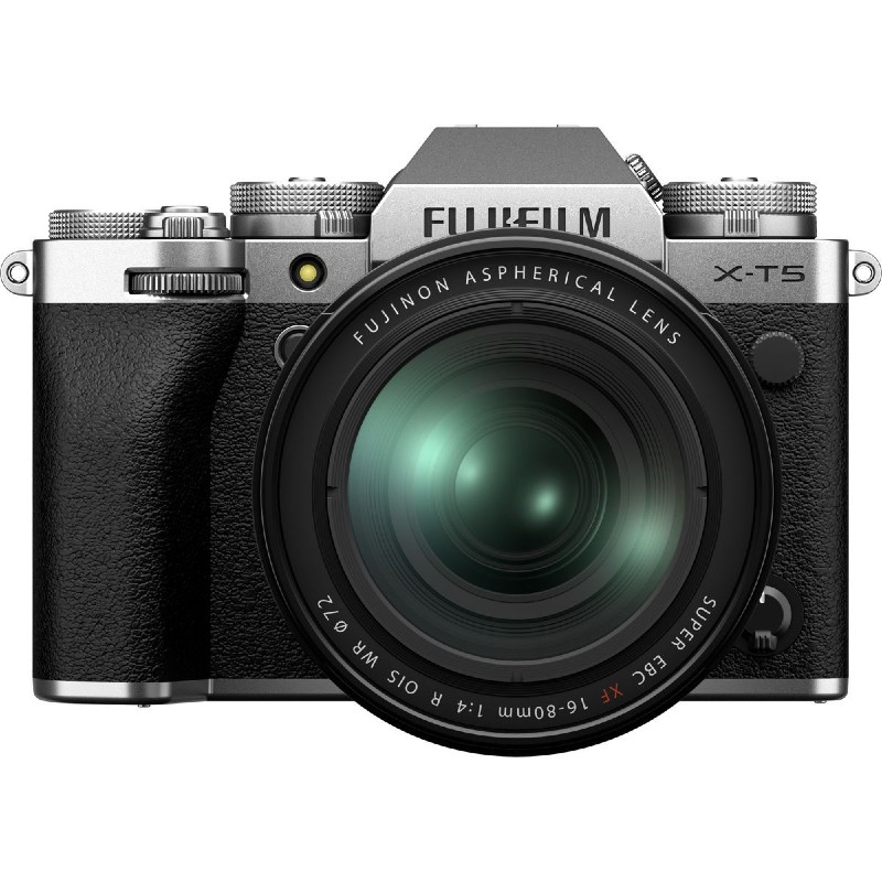 Fujifilm X-T5 Silber + XF 16-80mm