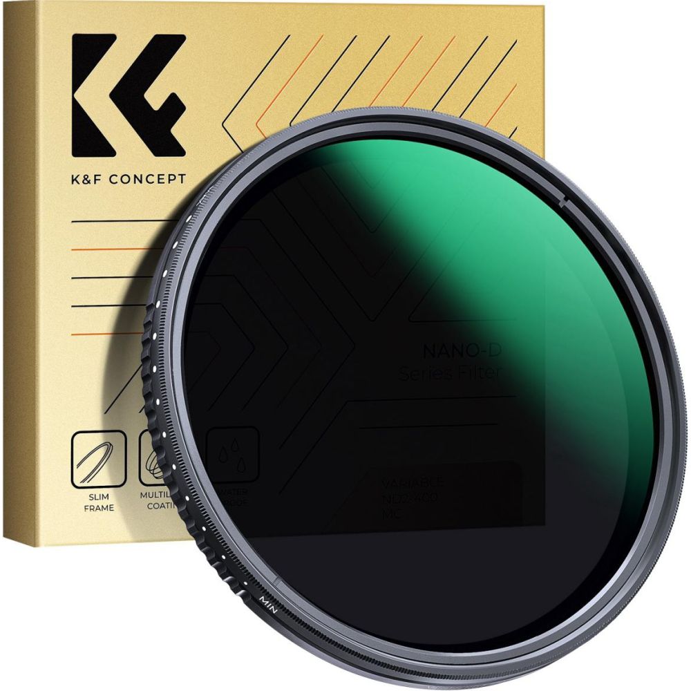 K&F Concept Variabler ND-Filter ND2-400 - 67 mm