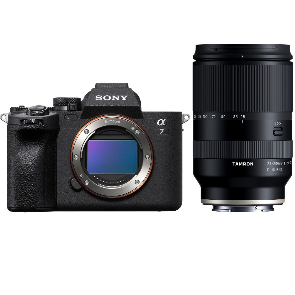 Sony A7 Mark IV + Tamron 28-200 mm F/2.8-5.6 Di III RXD Sony FE