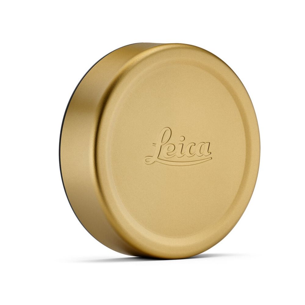 Leica 19661 Objektivdeckel Q, E49, Messing, gestrahlt