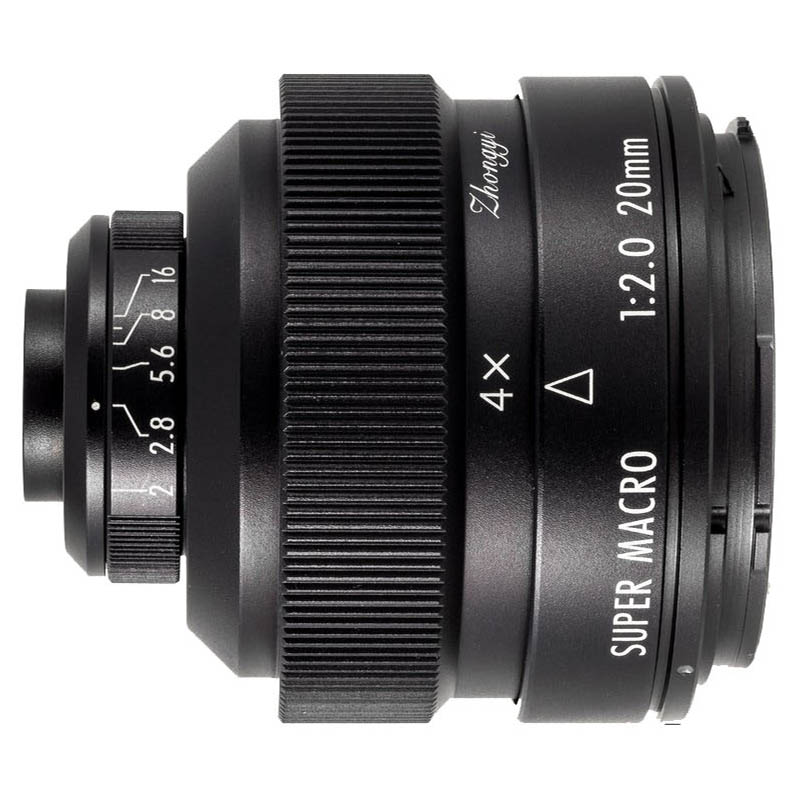 Zhongyi Mitakon 20mm F/2.0 4.5X Super Macro Sony E