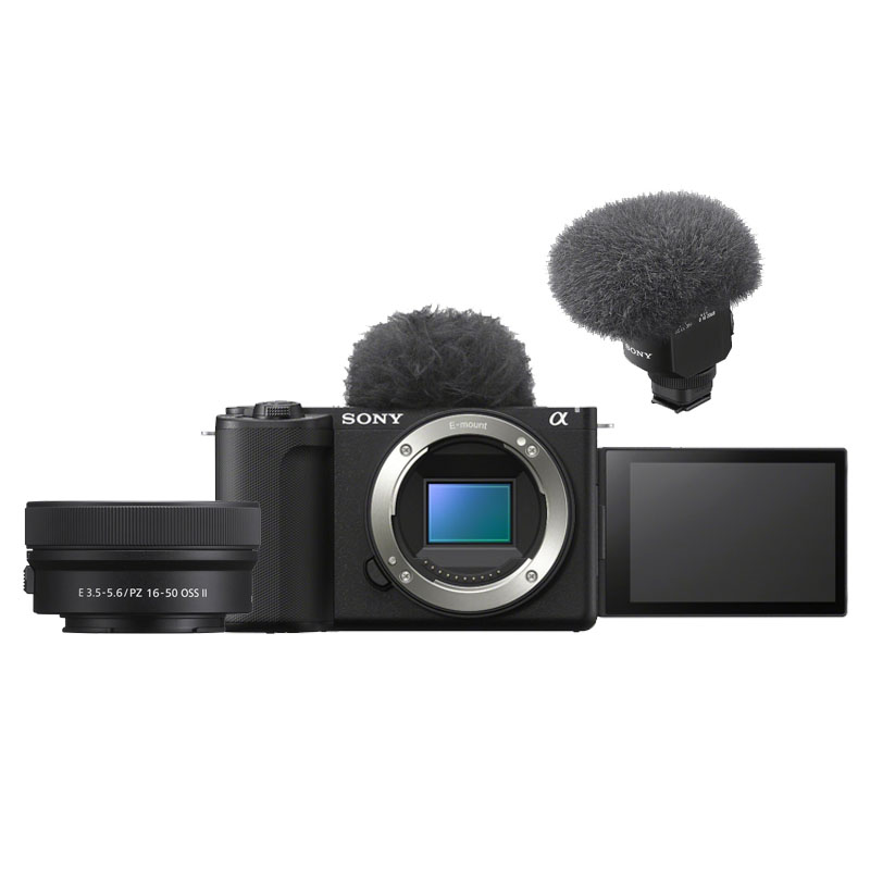 Sony ZV-E10 II + 16-50mm II + Shotgun ECM-M1 Mikrofon