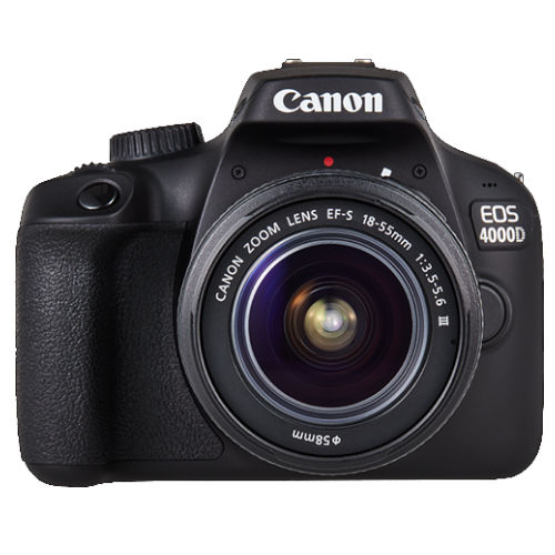 Canon EOS 4000D + 18-55 mm DC III