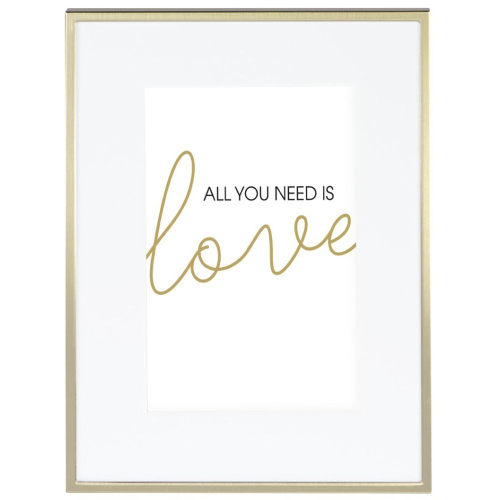 Hama Line 13x18 gold matt