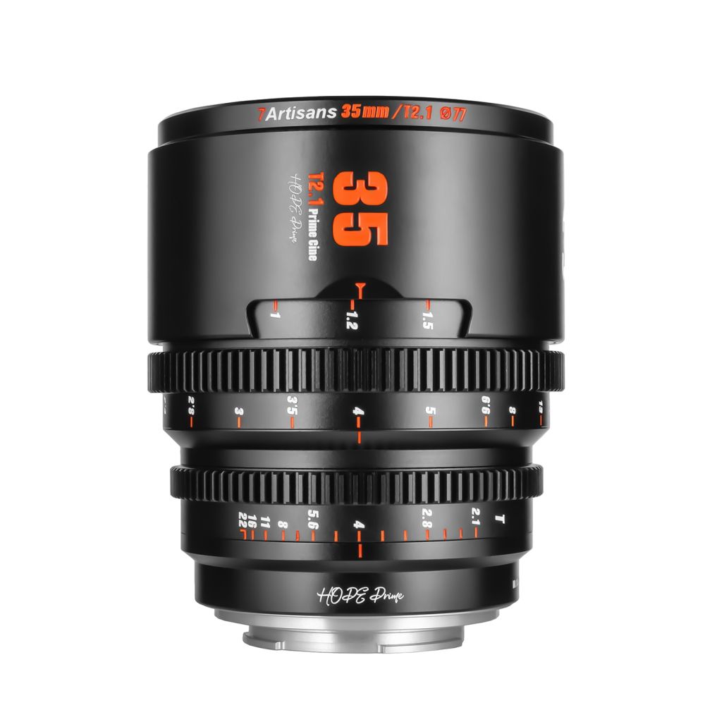 7artisans 35mm T2.1 Canon (EOS R-Mount) schwarz