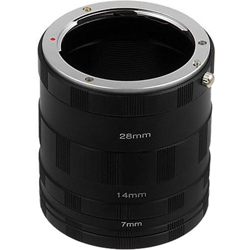 Fotodiox Makro-Verlängerungsrohrset für das Sony E-Mount (Macro-Tube-SnyE)