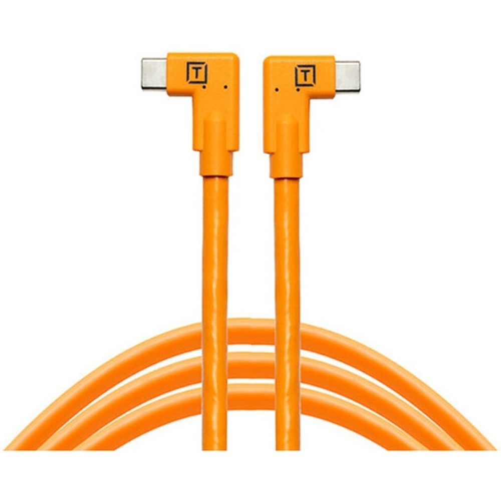 Tether Tools TetherPro USB-C rechter Winkel orange 4,6m