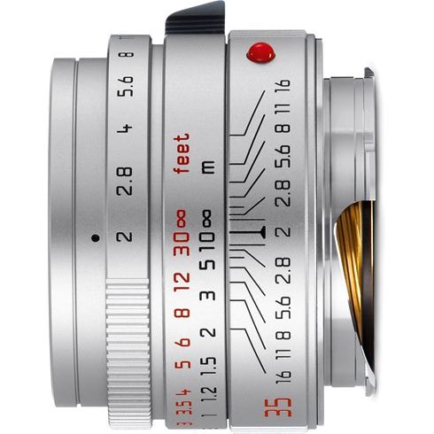Leica 11674 M Summicron 35mm F/2.0 ASPH Silber