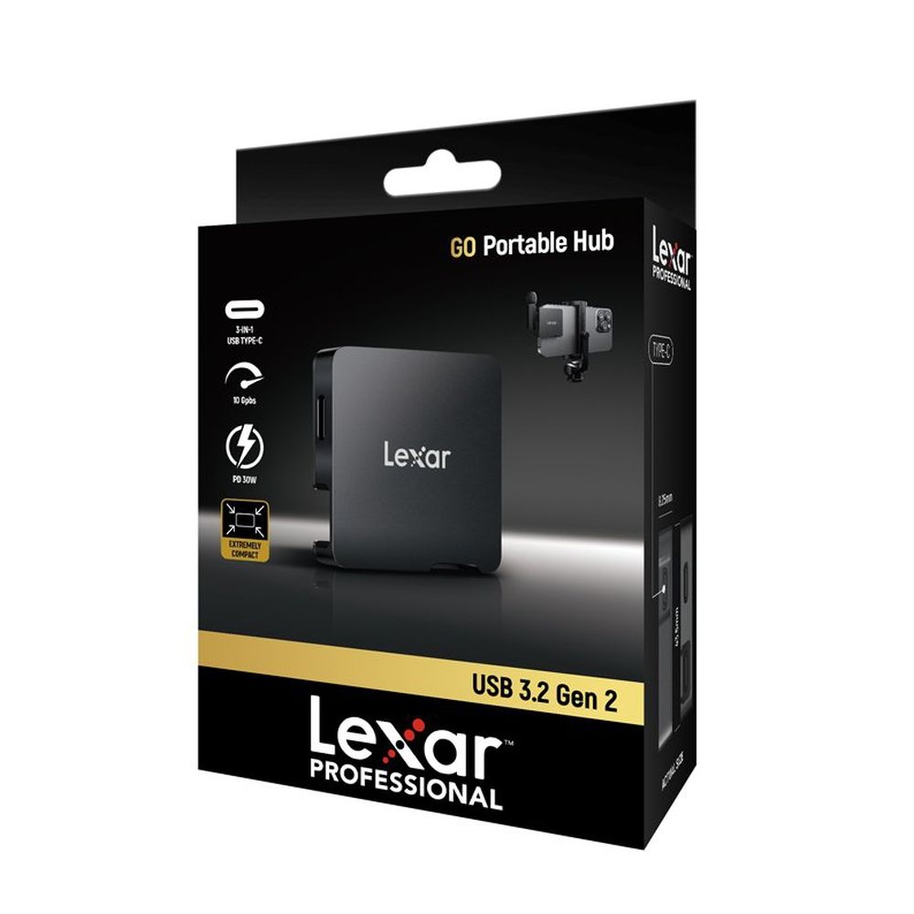 Lexar Hub für Go Portable SSD SL400 schwarz