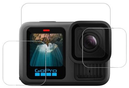 Telesin Displayschutzfolien-Set Folie für GoPro 13